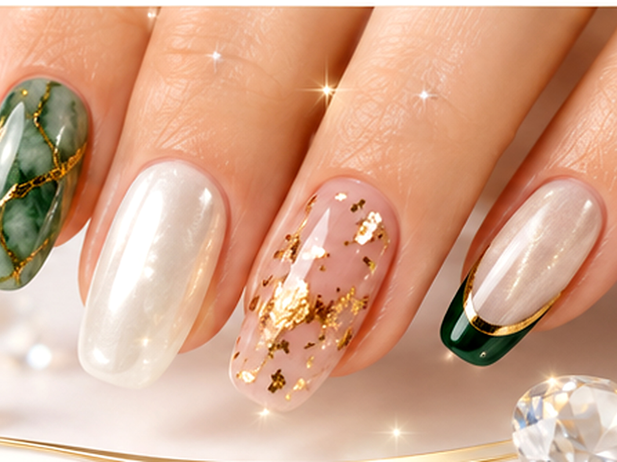 Model unghii Silk Chrome